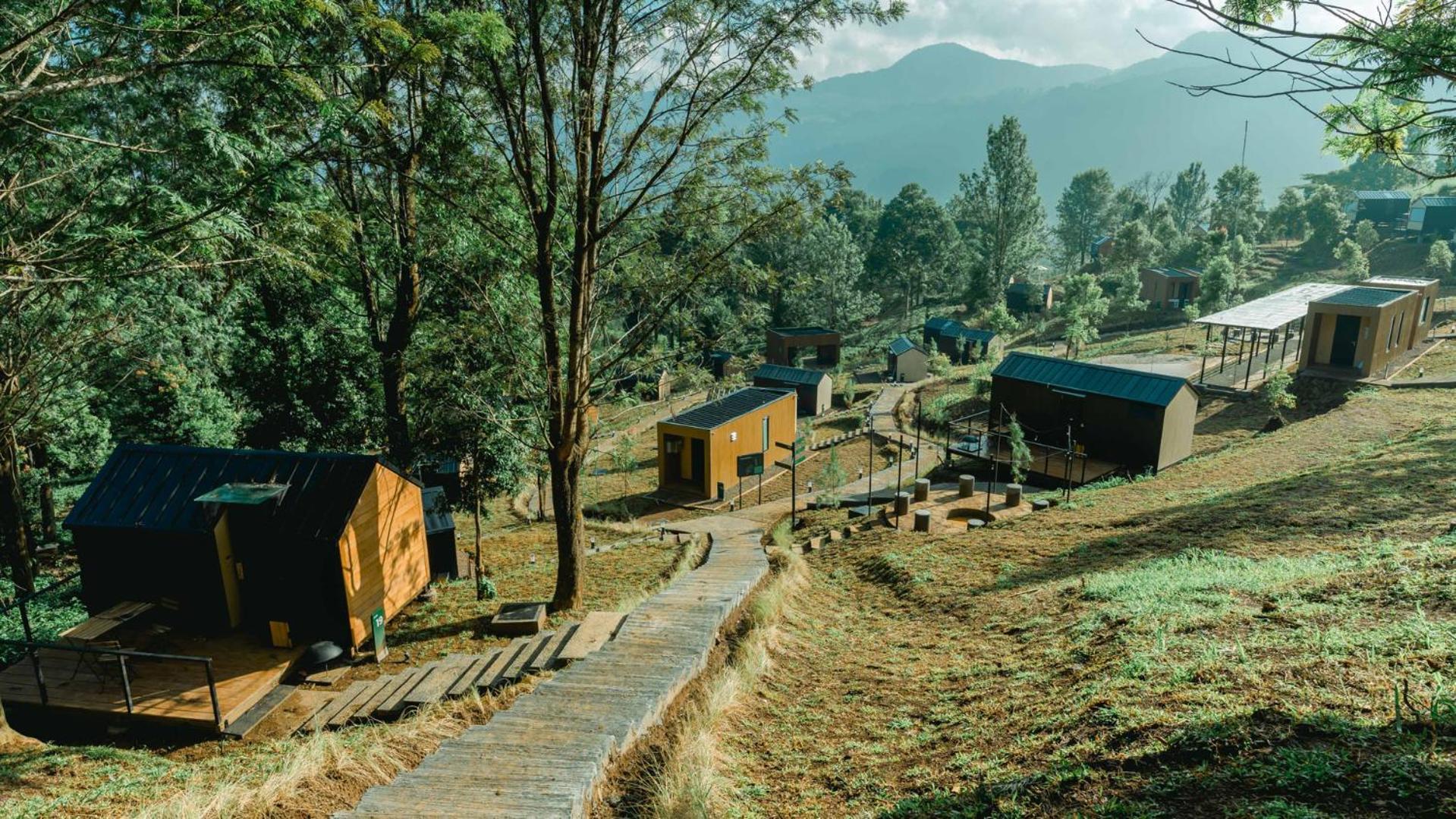 Bobocabin Gunung Mas, Puncak Hotell Tagalbato Eksteriør bilde